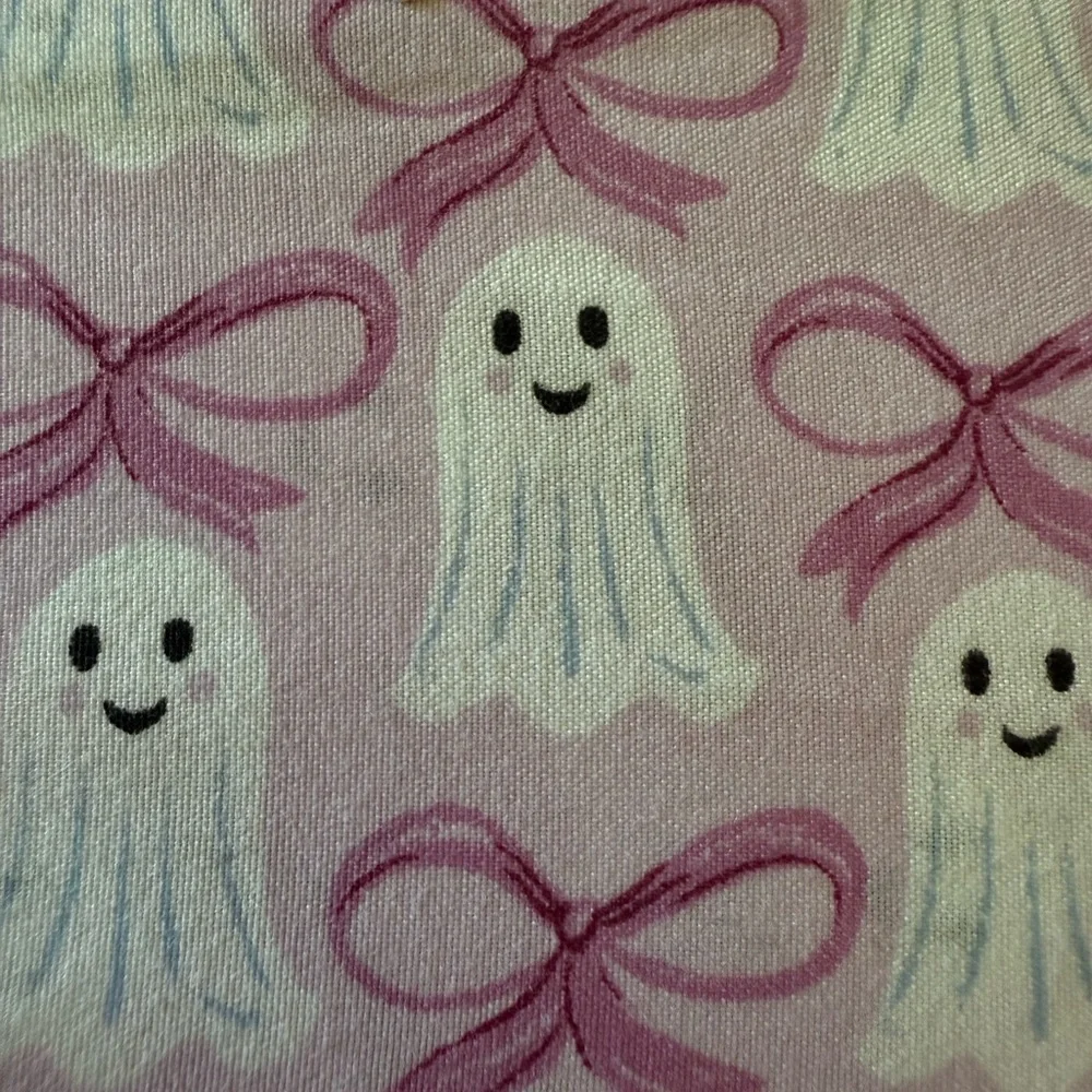👻🎀ENVOGUE Halloween Pink bow and ghost queen sheet set 🎀👻